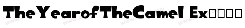 TheYearofTheCamel Ex字体转换
